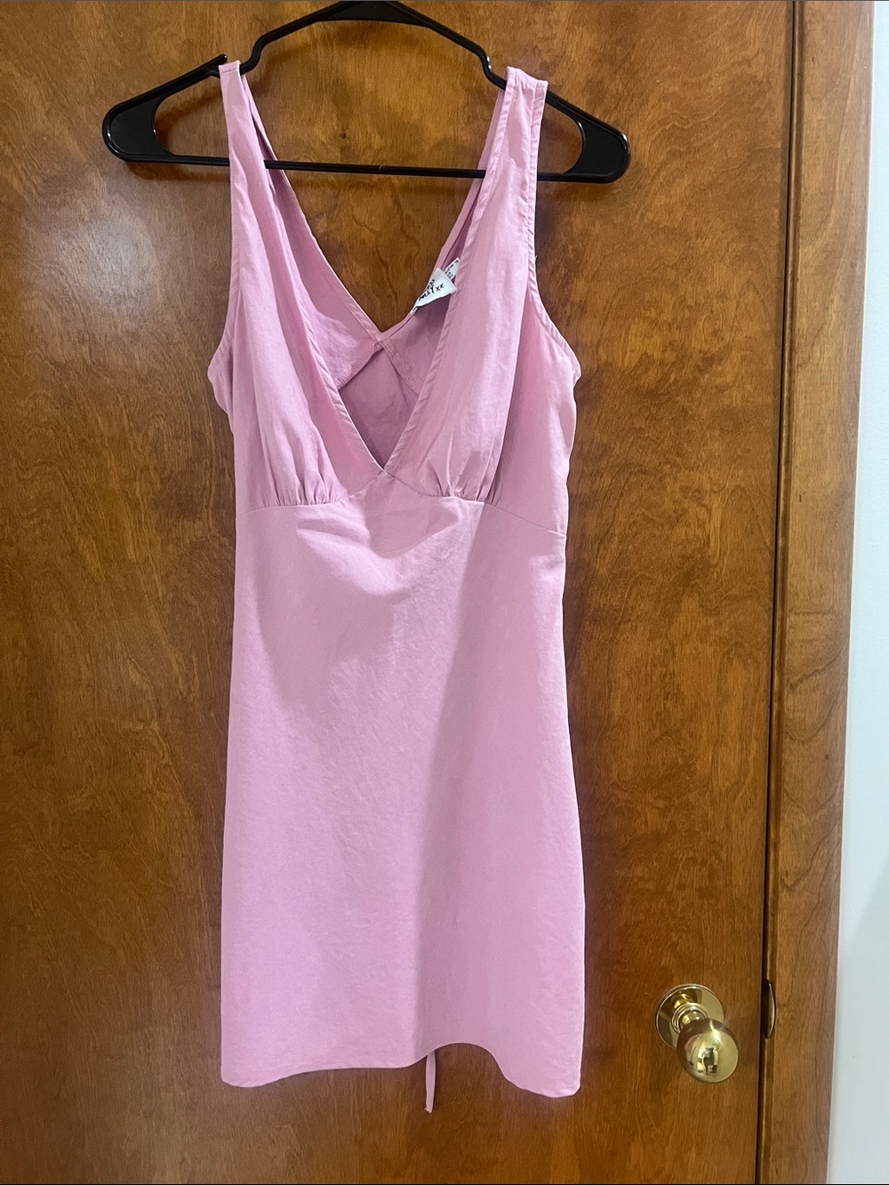 Princess Polly Pink V-Neck Dress